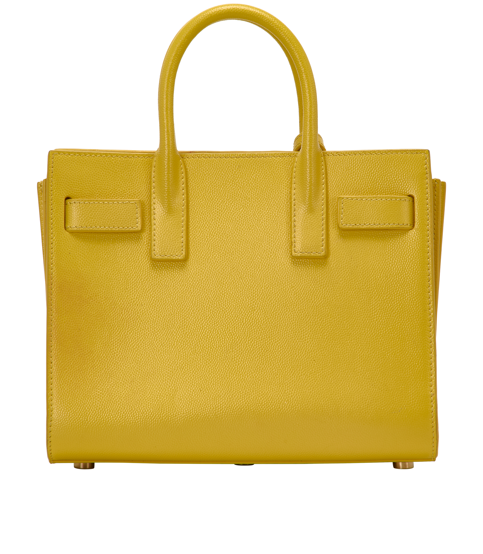 Sac De Jour Nano, &pound;650, Handbags, Yellow, Leather, Back view